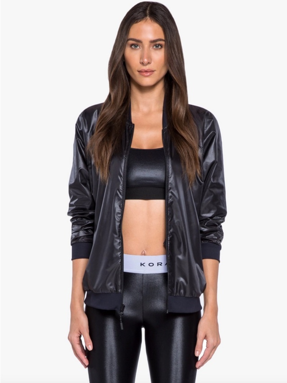 Koral - Dash Jacket in Black & White
